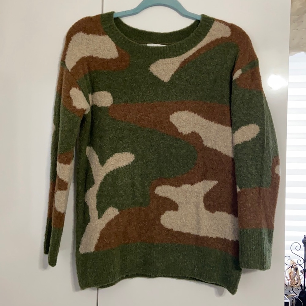 Camo Sweater